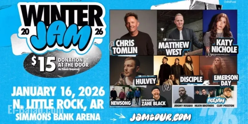Chris Tomlin, Matthew West Lead Winter Jam Show in Arkansas