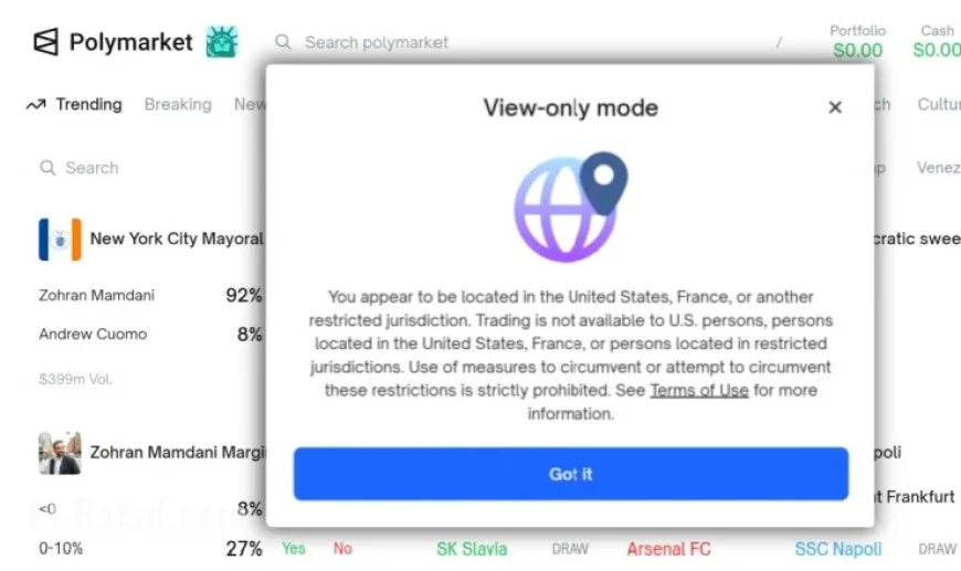 Polymarket Faces Pressure Following Latest European Ban