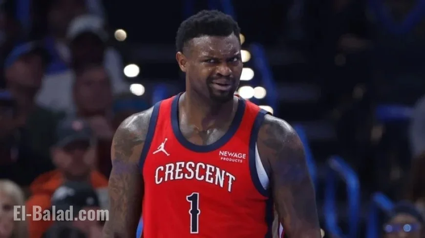 Pelicans’ Zion Williamson Out for at Least a Week with Hamstring Injury