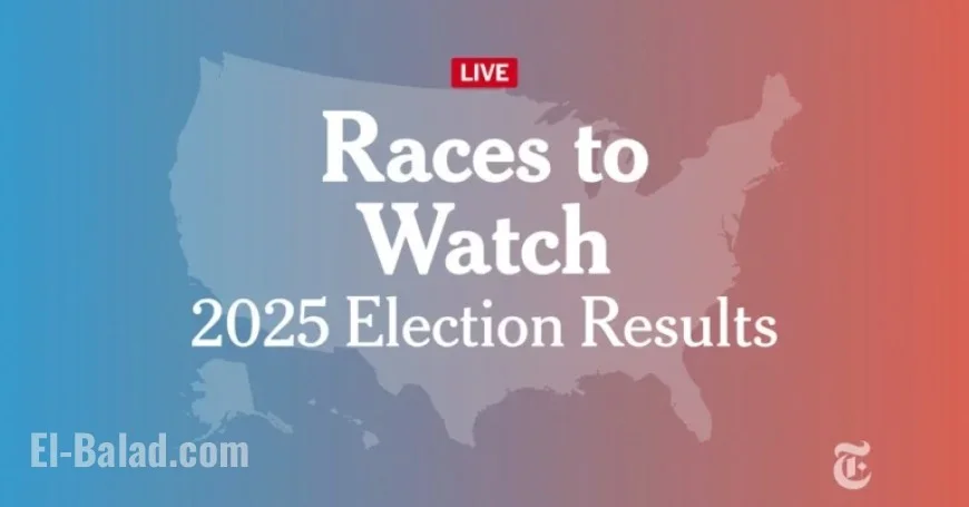 Key 2025 Election Races: New York, Virginia, New Jersey, California