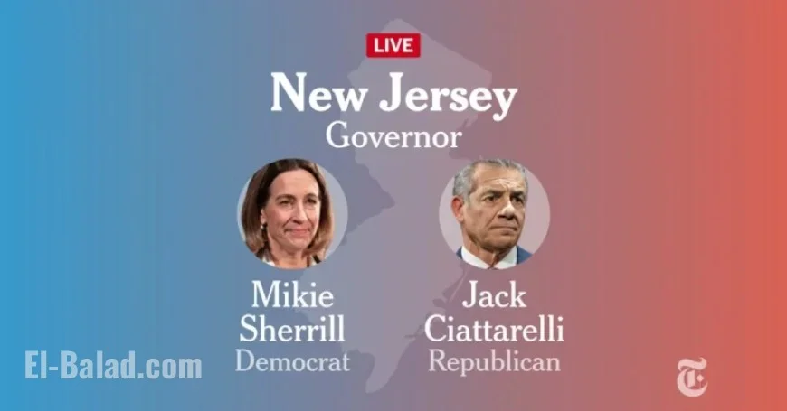 2025 New Jersey Governor Race: Ciattarelli vs. Sherrill Results