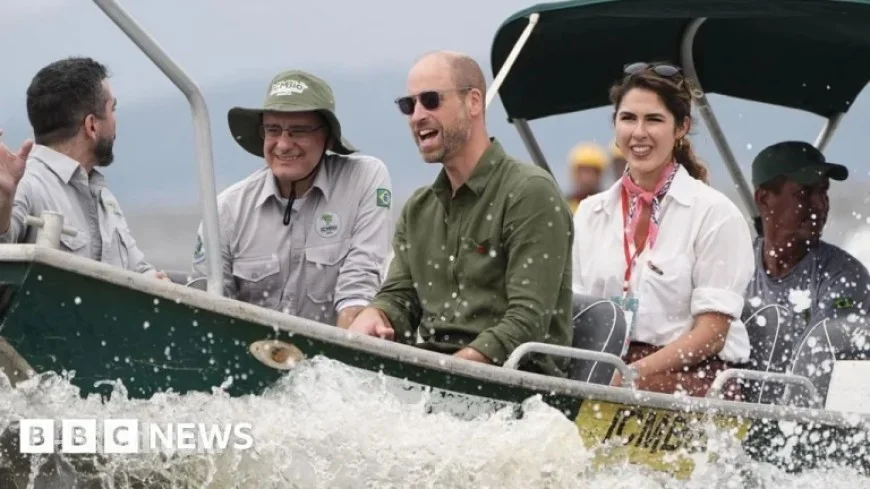Prince William Condemns Amazon Deforestation Crimes During Brazil Visit