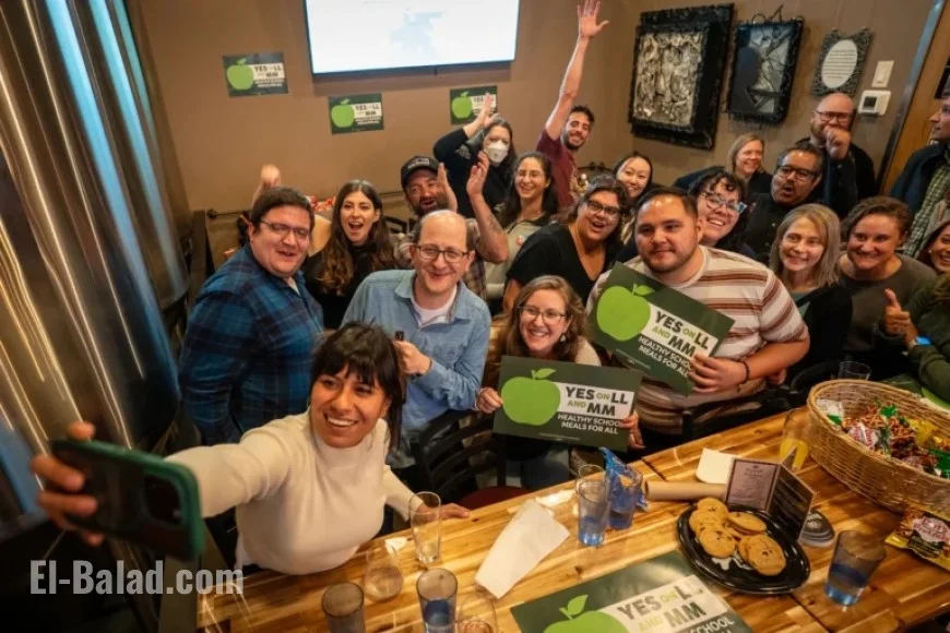 Propositions MM and LL Supporters Celebrate Victory