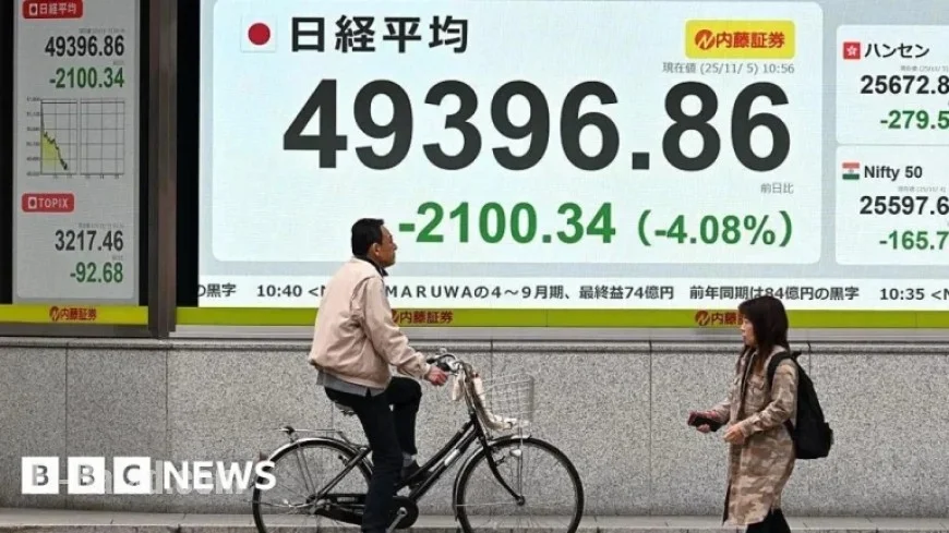 Tech Stocks Decline Amid Concerns of AI Bubble Bursting