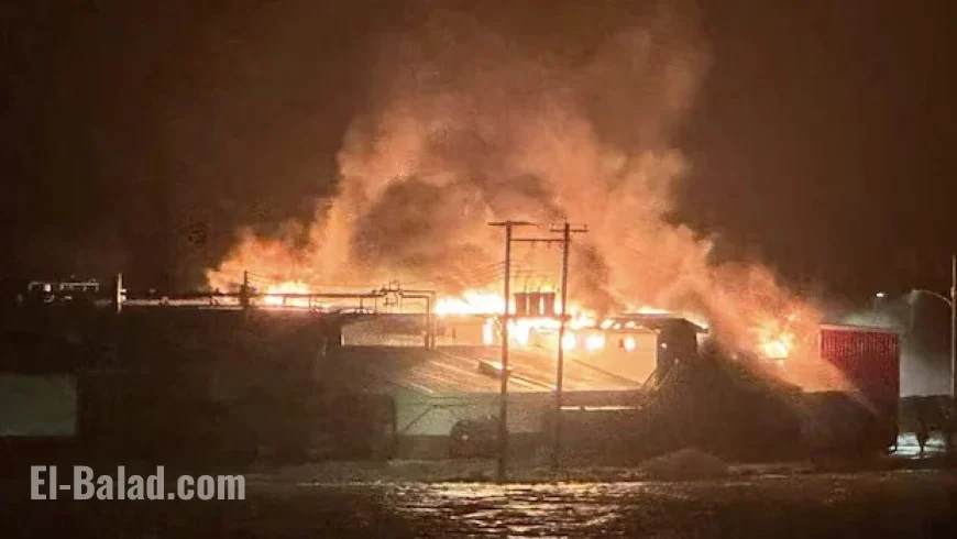 Fire Destroys St. Mary’s Fish Plant Amid Hurricane-Force Winds