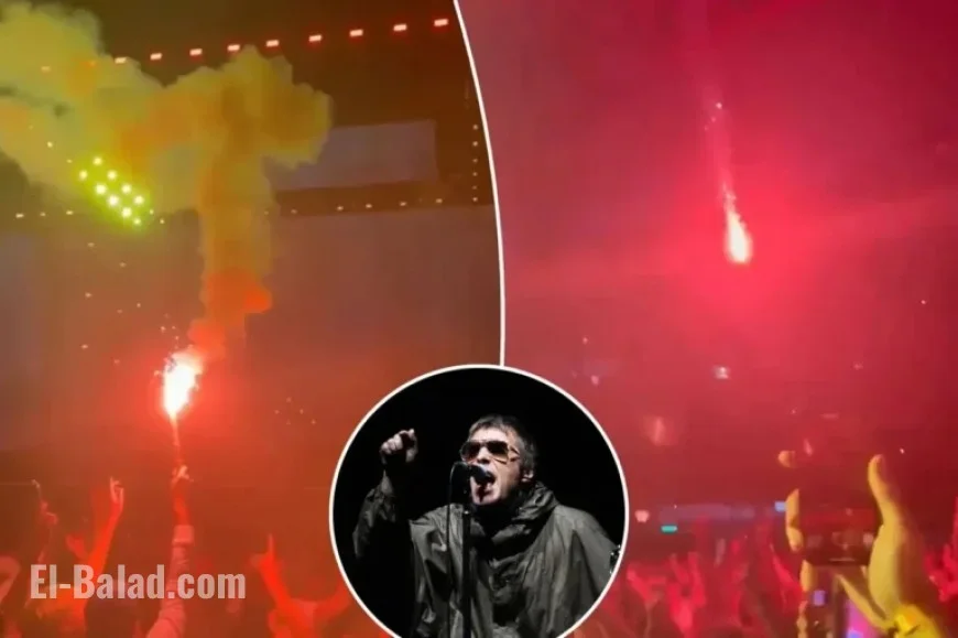 Liam Gallagher Blasts Fan for Firing Flare at Oasis Concert Crowd