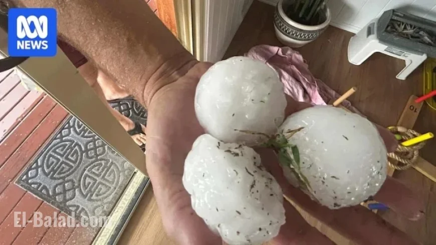 Massive Hail and Storms Batter South-East Queensland, Causing Injuries