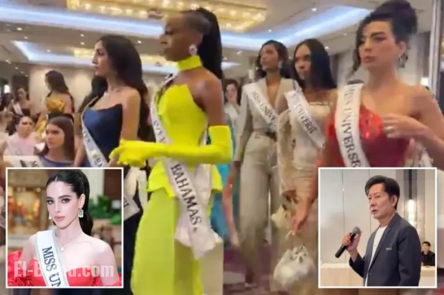 Miss Universe Contestants Exit Ceremony After Executive’s Disrespectful Remark