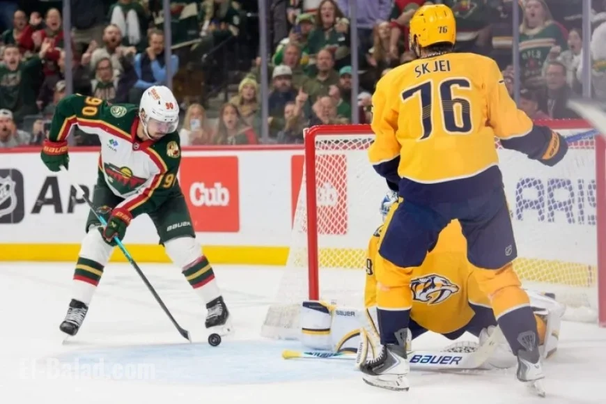 Marcus Johansson’s Unusual OT Goal Secures Wild’s Victory