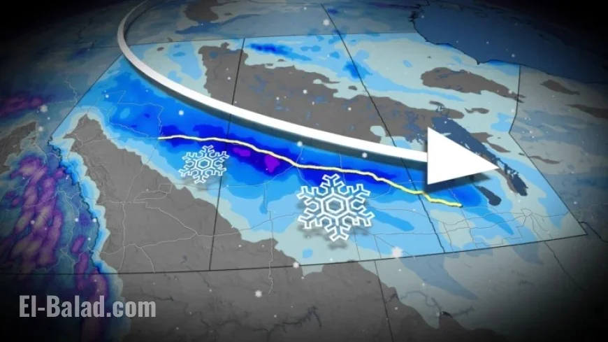 Snowstorm Unleashes Wet Snow from Edmonton to Saskatoon