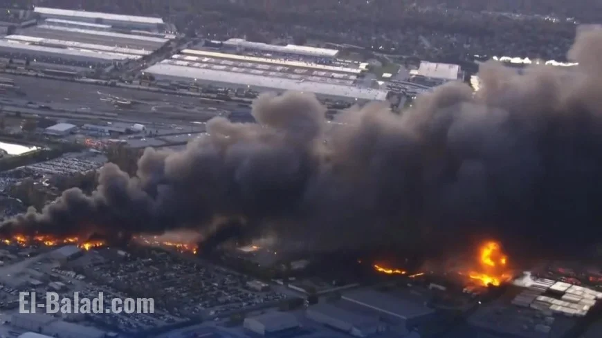 UPS plane crash at Louisville airport: MD-11 freighter erupts in fireball, at least 9 dead and 11 injured