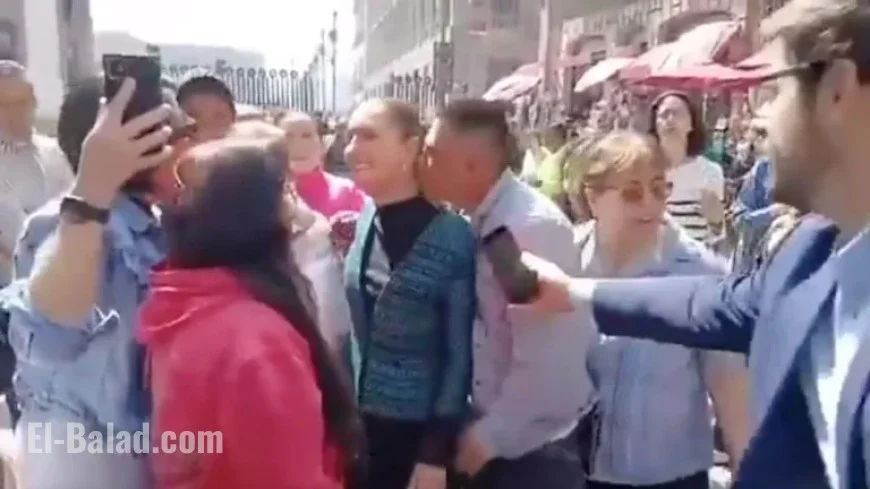 Man Arrested for Harassing President Sheinbaum During Mexico City Walk