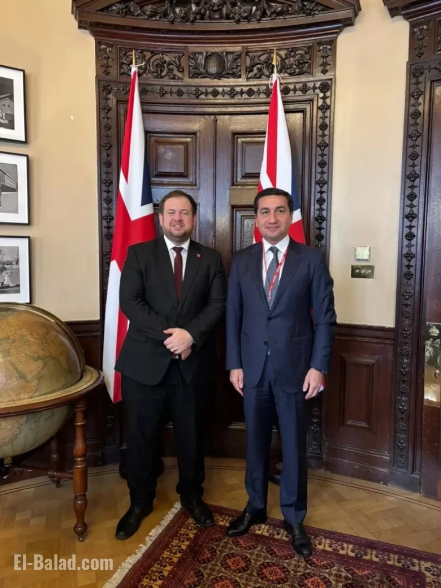 Azerbaijani Aide Meets UK Minister to Strengthen Tech and Defense Ties
