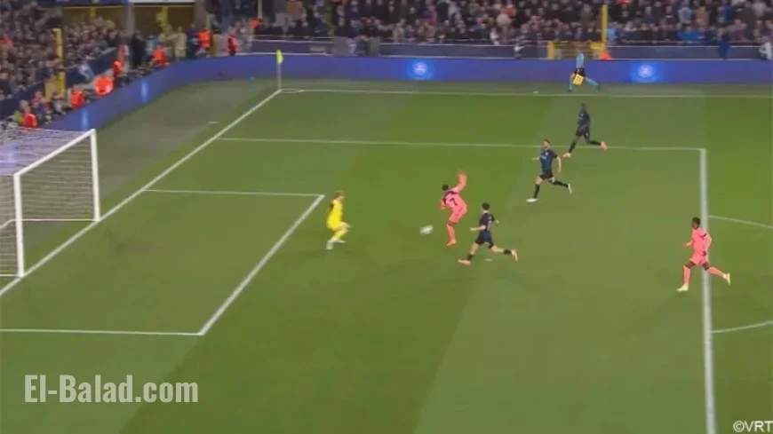 LIVE: Club Brugge Seeks Major Upset Against Barcelona with Onyedika Starting