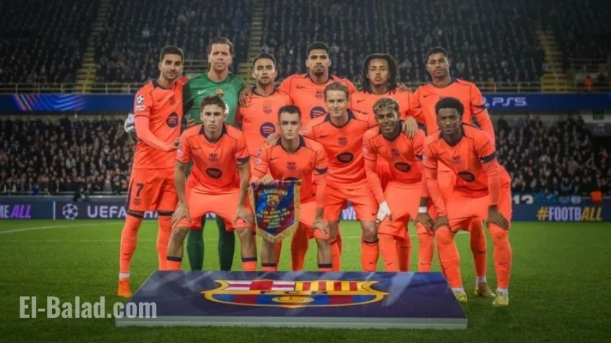 Barça vs Bruges: Halftime Score Tied at 1-1