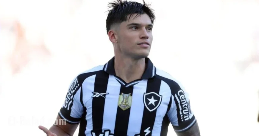 Botafogo Announces Squad for Vasco Clash with Savarino, Correa, Marçal Returns