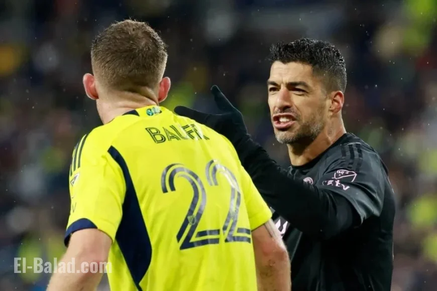 Luis Suárez Suspended for Inter Miami’s Crucial Playoff Clash with Nashville