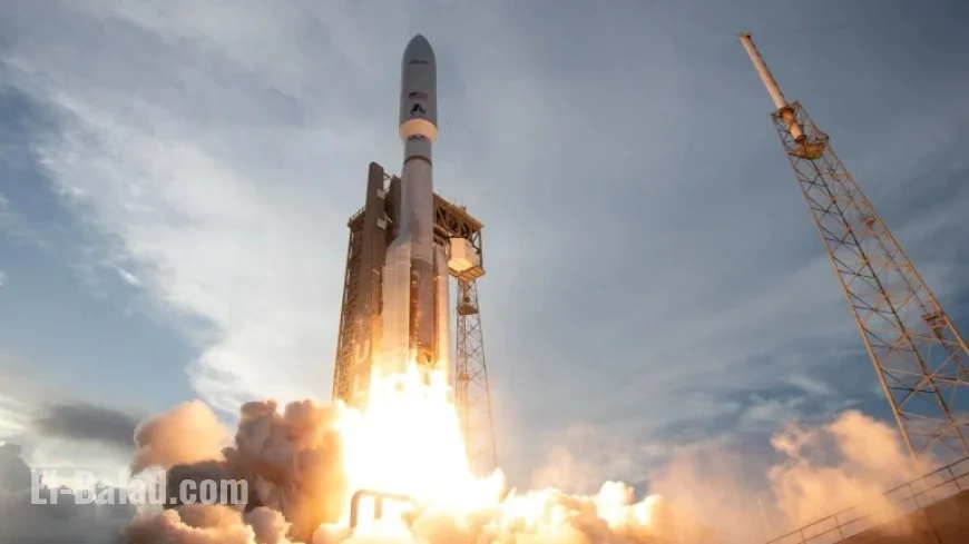 Atlas V Rocket Launches Massive Communications Satellite into Orbit Today
