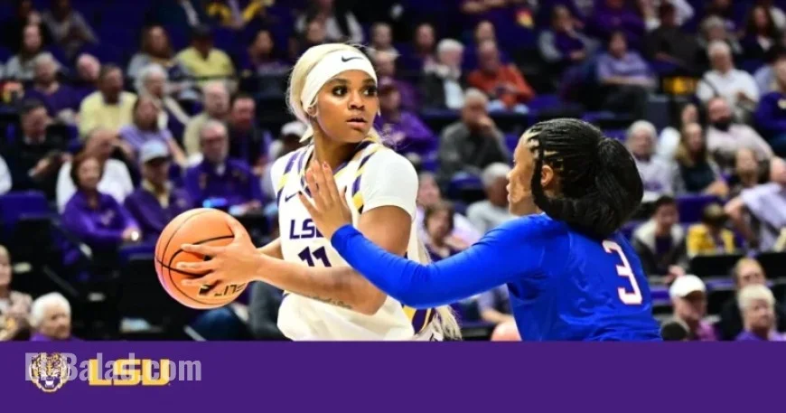 LSU Crushes Houston Christian 108-55 in Season Opener Victory