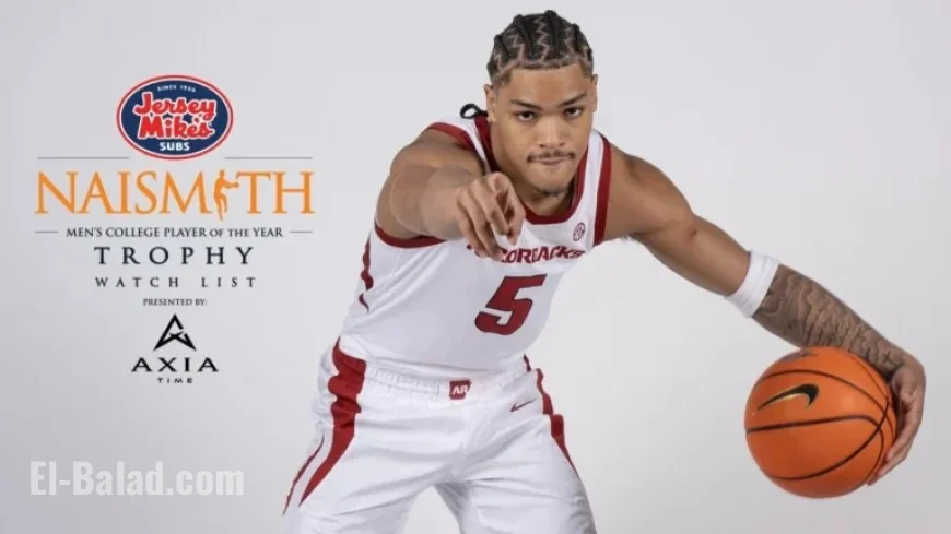 Darius Acuff Jr. Named to Naismith National Player of the Year Watch List