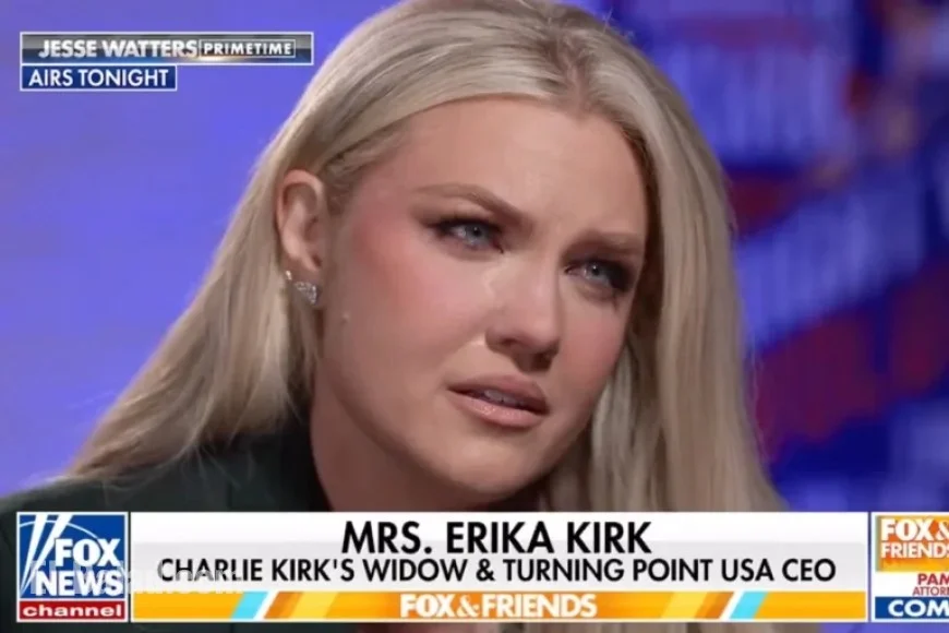 Erika Kirk Speaks Out in First TV Interview Post-Husband’s Assassination