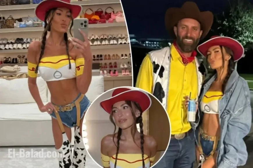 Paulina Gretzky and Dustin Johnson Reveal ‘Toy Story’ Halloween Costumes in Photos