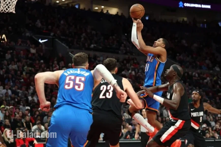 Trail Blazers Defeat Thunder, Ending NBA’s Last Undefeated Streak