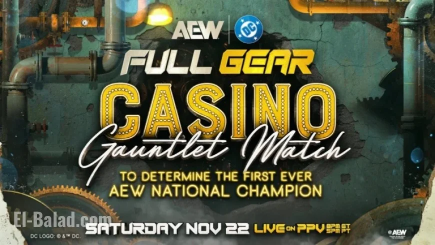 AEW Unveils National Championship; Casino Gauntlet to Crown First Champion