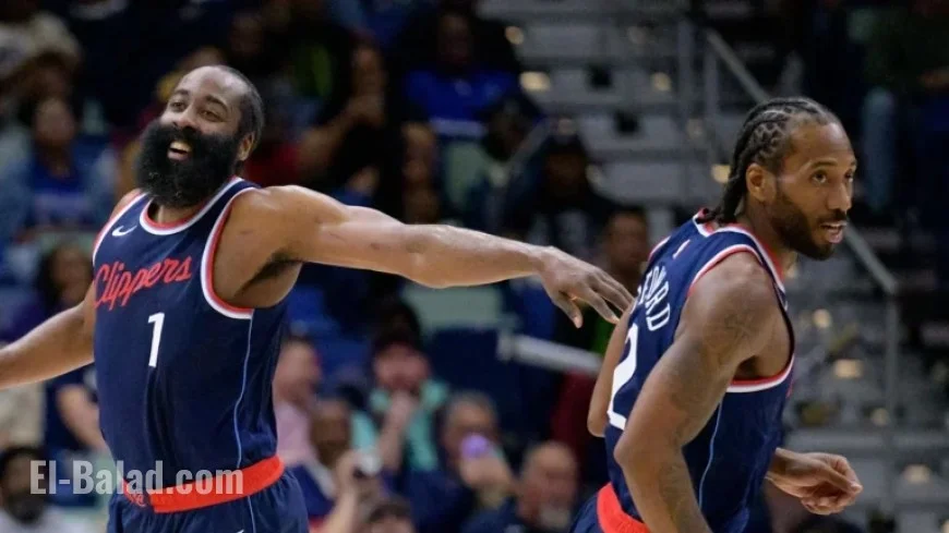 Harden, Leonard Lead Extensive Suns-Clippers Injury Report