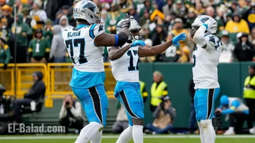 Panthers’ Dowdle Fined for Controversial Celebration Against Packers