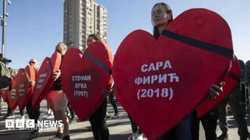 Serbia’s Anger Persists One Year After Train Station Tragedy