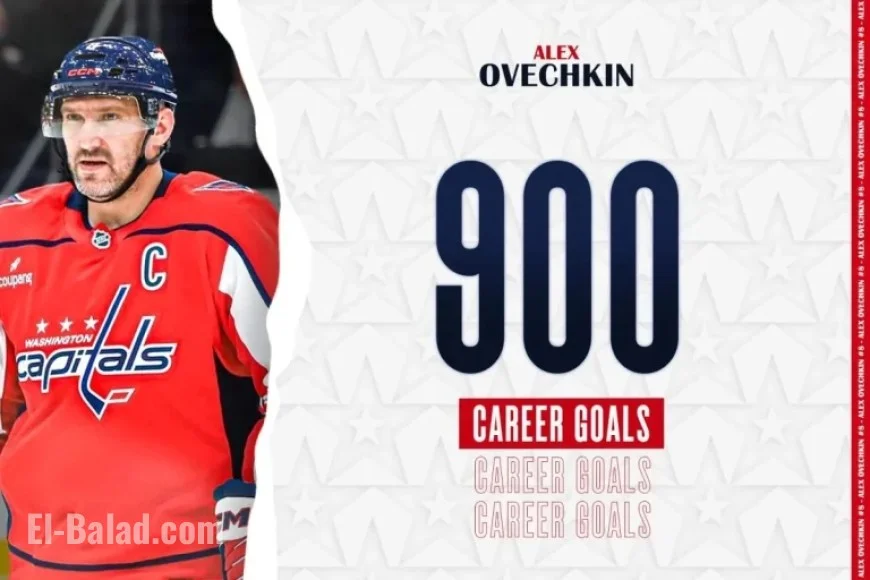 Alex Ovechkin Makes NHL History with 900th Goal