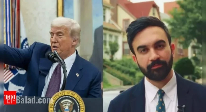 Trump Criticizes NYC Mayor-Elect Mamdani’s ‘Angry’ Victory Speech as ‘Bad Start’