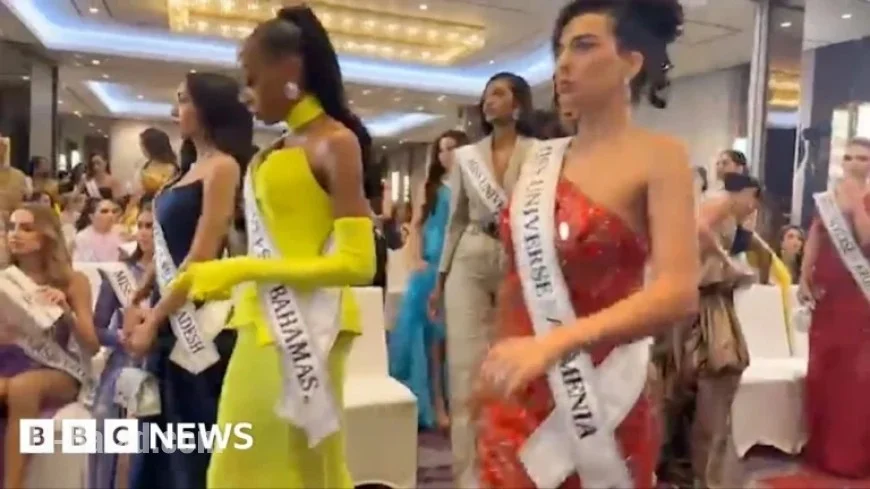 Miss Universe Contestants Walk Out After Organizer Criticizes Miss Mexico