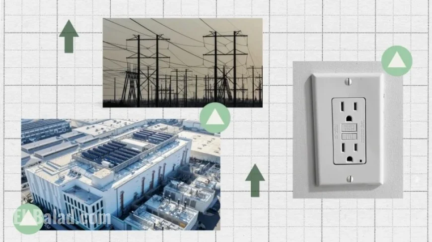 AI Partly Drives Rising Electricity Bills: NPR Reports