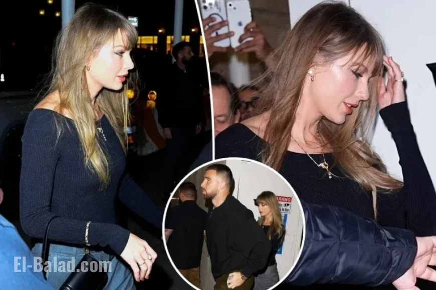 Taylor Swift Dazzles in Diamond Necklaces on NYC Date with Travis Kelce
