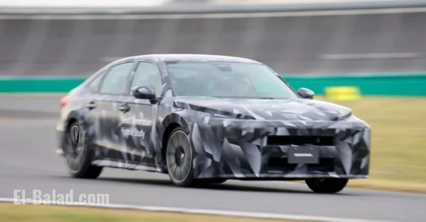 Honda Tests New Electrified Civic: First Look Revealed