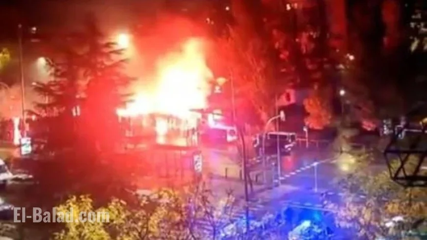 400 Ultras Clash Before Rayo Vallecano-Lech Poznan Conference League Match