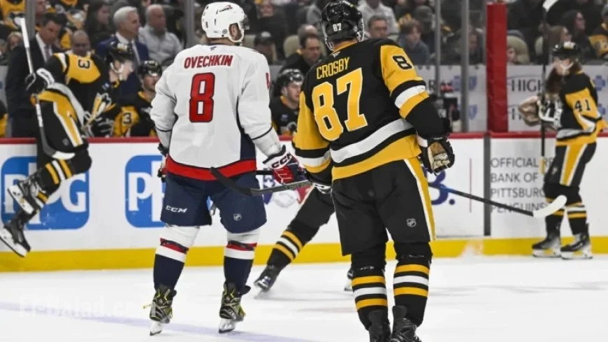 Crosby vs. Ovechkin: 99th Showdown as Penguins Host Capitals
