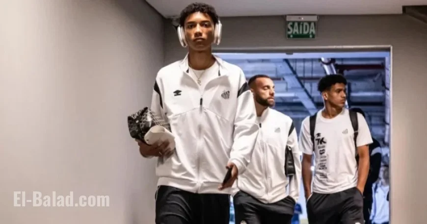 Robinho Jr. Starts for the First Time in Palmeiras vs. Santos Match