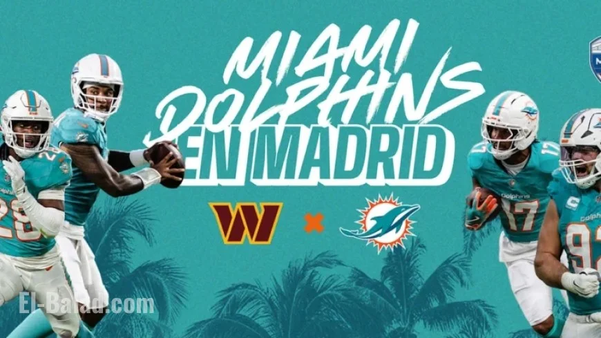 Miami Dolphins to Paint Madrid Aqua for Historic International Match