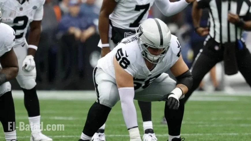 Raiders’ Jackson Powers-Johnson Questionable After Ankle Injury