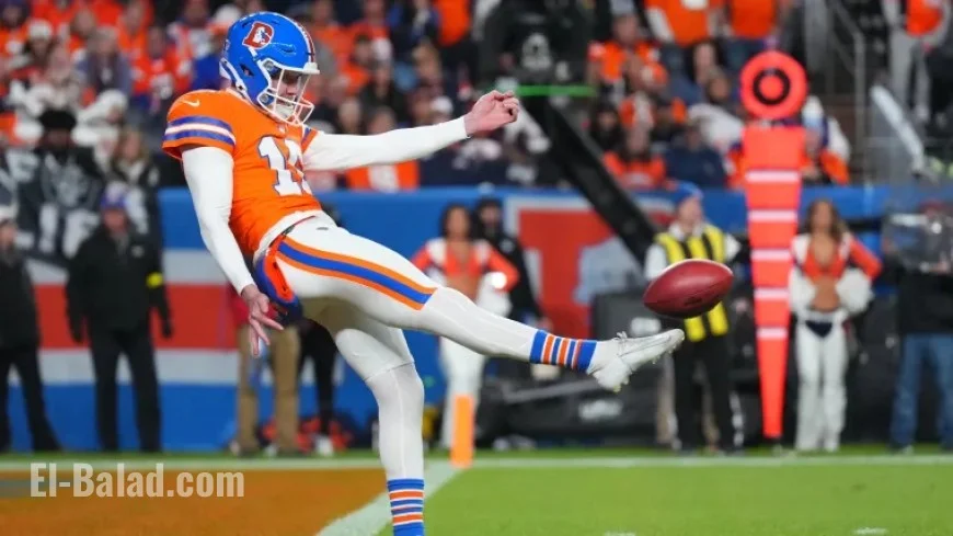 Denver Broncos’ Rookie Punter Faces Challenges in Week 10 Debut