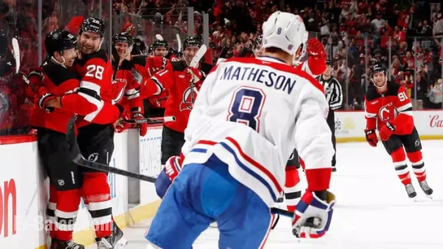 Live: Canadiens Face Off Against Devils