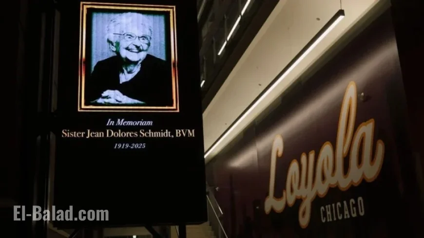 Last-Second 3-Point Victory: Loyola Triumphs with Sister Jean’s Support