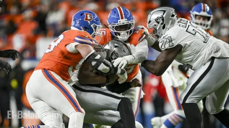 Raiders and Broncos Rack Up More Penalties Than First Downs