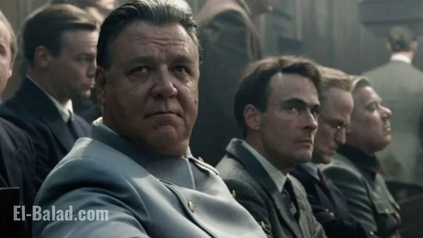 ‘Nuremberg’ movie: Russell Crowe and Rami Malek face off in a chilling postwar courtroom drama