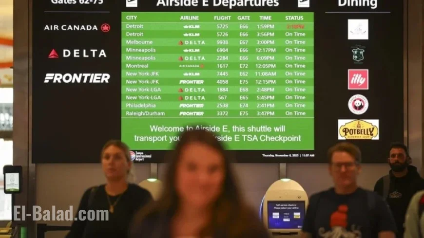 Shutdown Cuts May Disrupt Flights at Tampa International Airport