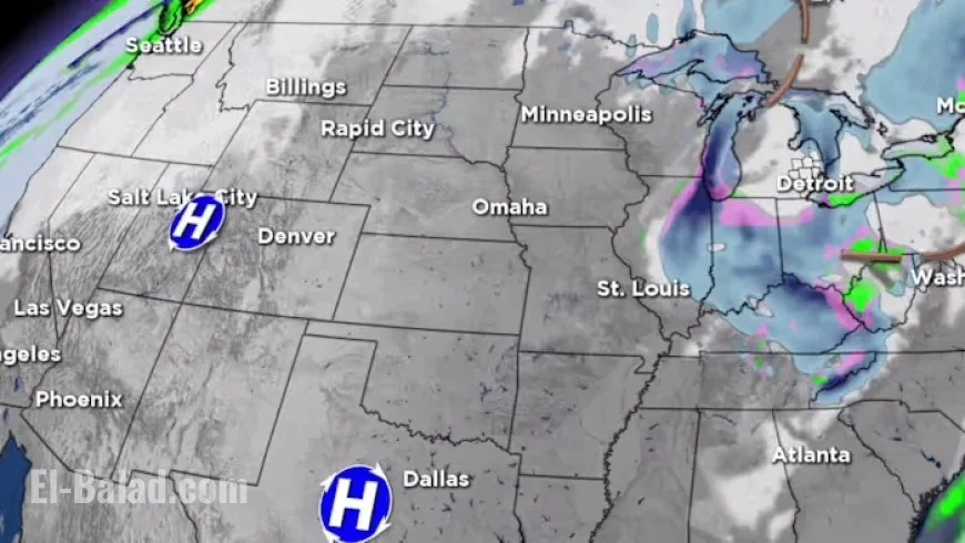 Metro Detroit Braces for Wintry Mix and Snowfall: Timing and Forecast