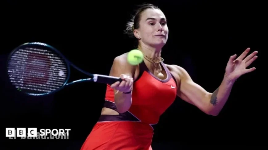 Aryna Sabalenka, Jessica Pegula Advance to WTA Finals 2025 Semis in Riyadh